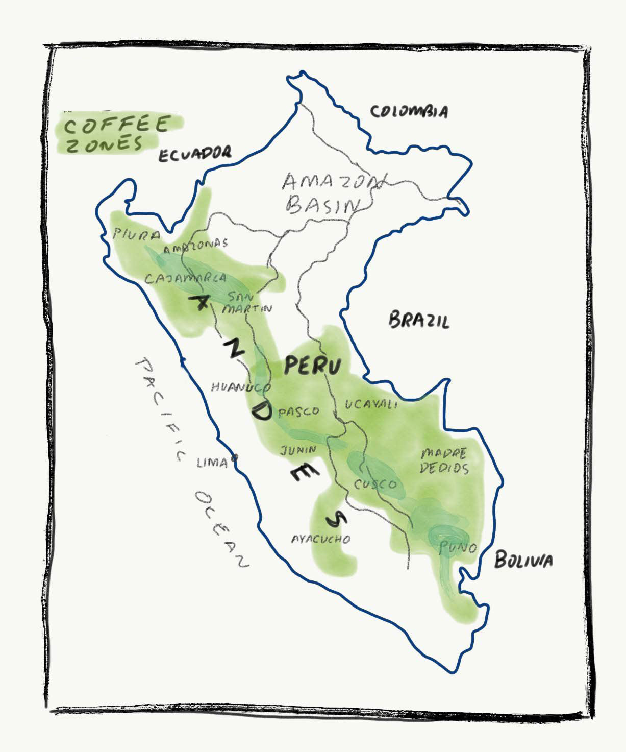 Pérou - Pichanaki - Espresso lavé