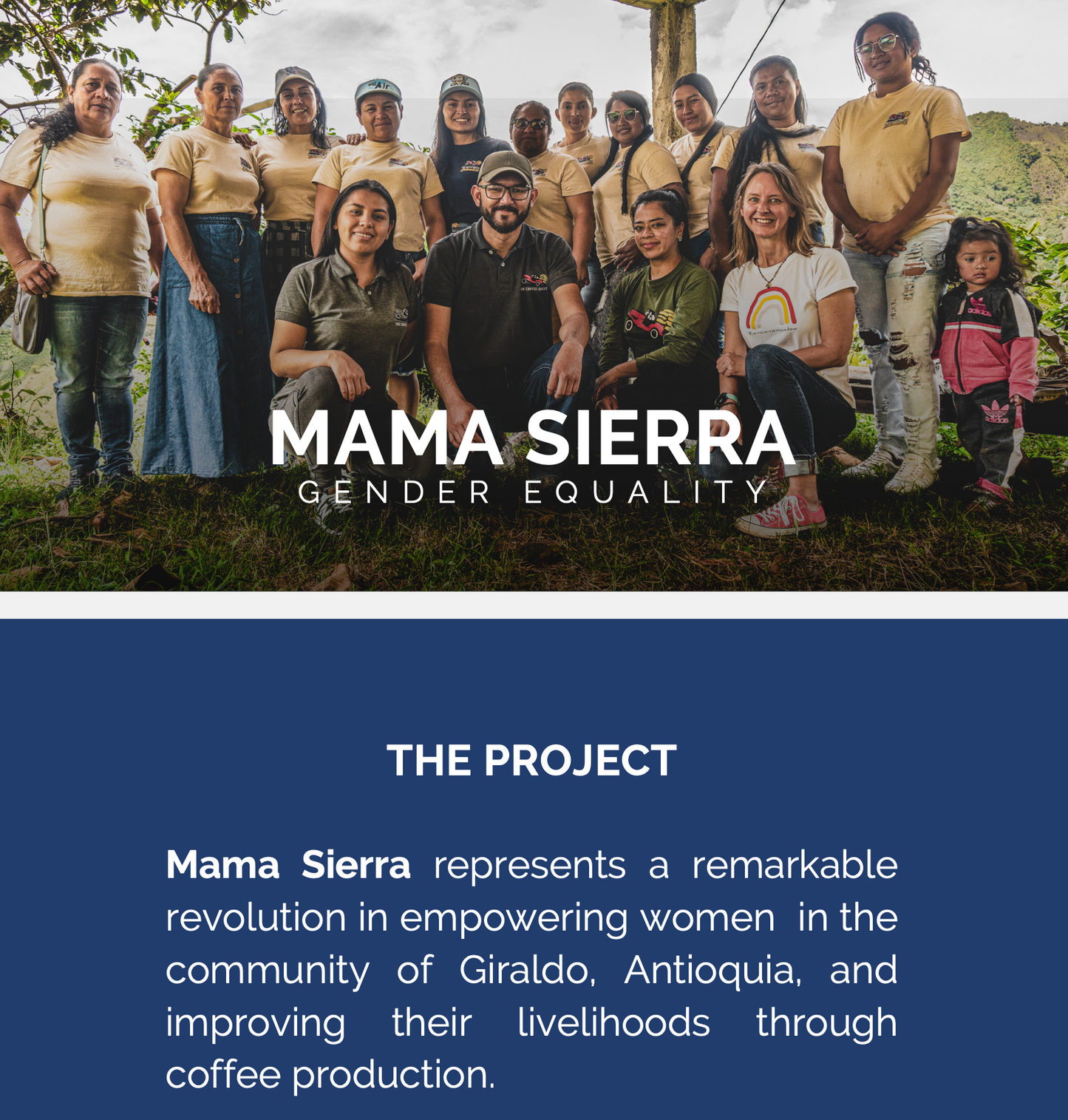 COLOMBIE - Mama Sierra - Soutenir les femmes colombiennes productrices de café